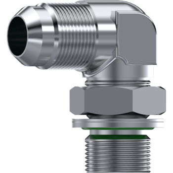 BSP to JIC Male Adjustable Elbow Adaptor, E-MB-MJ-90-ADJ
