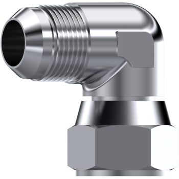 JIC Male to Female Swivel Elbow Adaptor, E-MJ-FJ-90