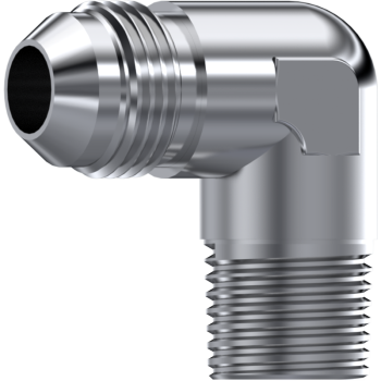 NPT to JIC Male Elbow Adaptor, E-MN-MJ-90 | TTA Hydraulics