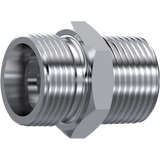 Tube Male Stud Coupling to BSPT, L-Series, GE/SRK | TTA Hyd