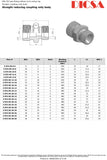Tube Stud Reducers, S-Series, GR/S | TTA Hyd