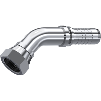 BSP Female Flat Face 45° Elbow Hose End | TTA Hydraulics