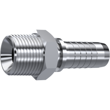 BSP Taper Male Straight Hose End | TTA Hydraulics