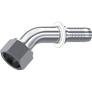 O'ring Sealing Face Female 45 Elbow Hose End | TTA Hyraulics
