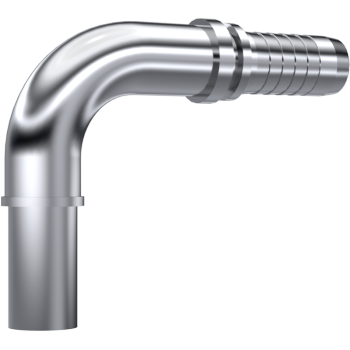 Standpipe Straight Metric to 90° Hose End | TTA Hyd