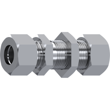 Bulkhead Connector Straight, S Series Heavy, SV-S-BH-STR