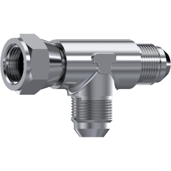 JIC Male Swivel Female Run T-Piece Adaptor | TTA Hyd