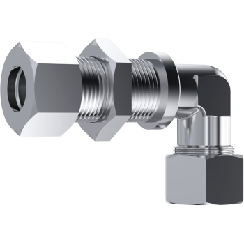 Bulkhead Connector Elbow, S Series Heavy, WSV-S-90| TTA Hydraulics
